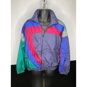 Vintage Rare JCPENNEY Large USA Olympics windbreaker jacket blue burgundy green